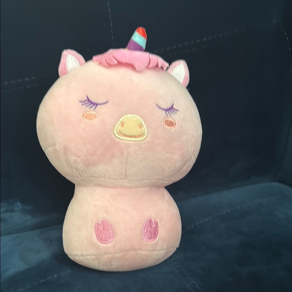 Pink Unicorn Plush Toy
